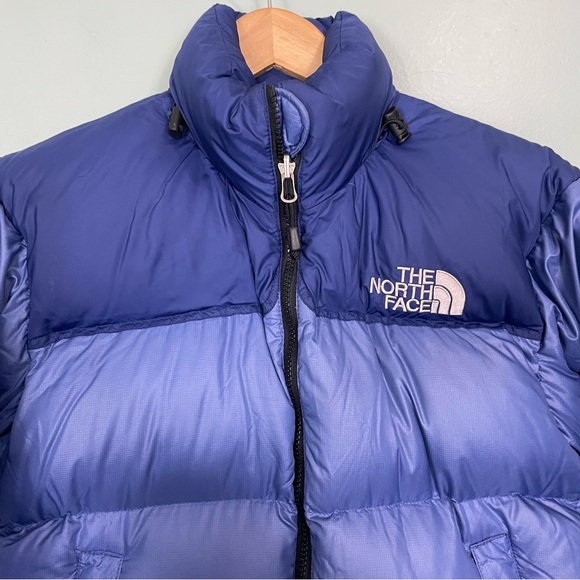 The North Face Nuptse 700 Goose Down 1996 Retro Women’s Small Blue Jacket Puffer - Picture 4 of 12